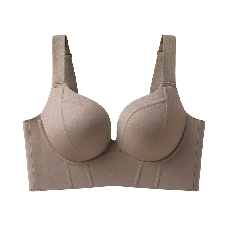 Wirefree Bra Comfort - KUCLUT Seamless Adjustable Women's Underwear Gathered