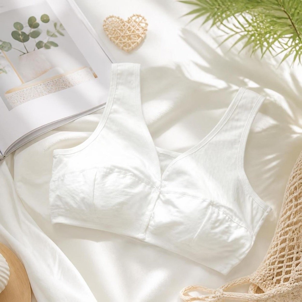 Comfortable U Back Front Closu - Wirefree Bra Comfort ulasan dan harga