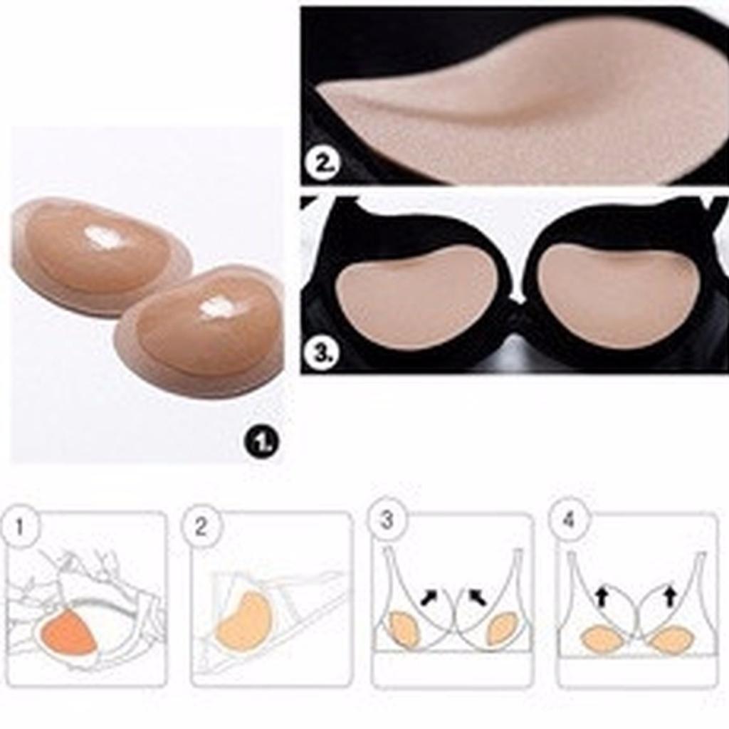 Reusable Silicone Breast Enhan - Push Up Bra Silicone ulasan dan harga